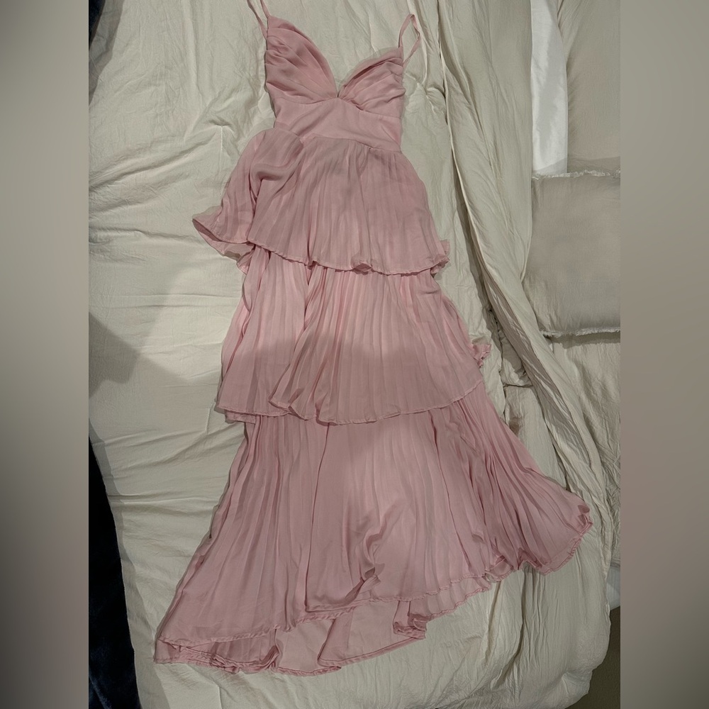 FASHIONABLY EVER AFTER MAXI DRESS PINK